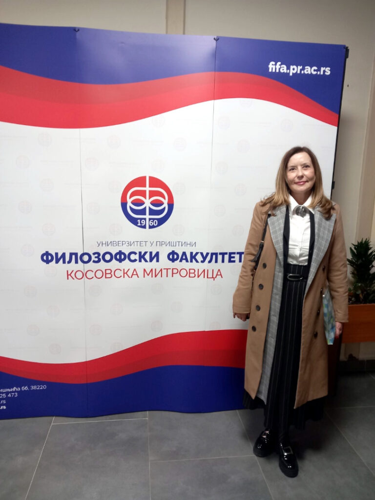 Rajna Dragićević u Kosovskoj Mitrovici