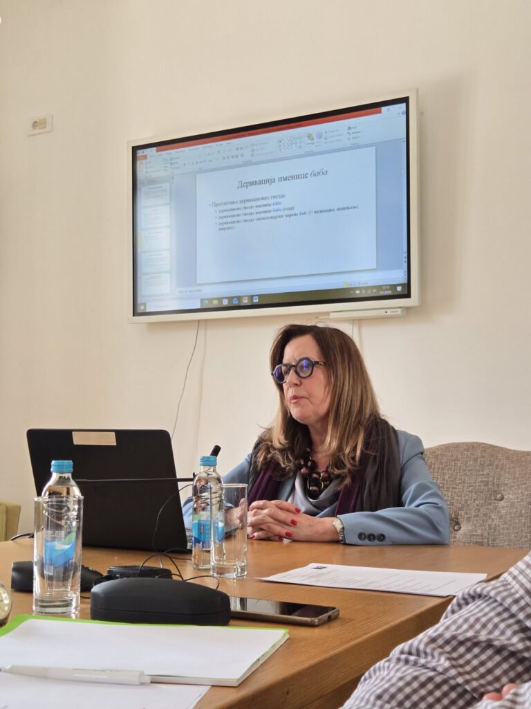 Izlaganje Rajne Dragićević na konferenciji u Andrićgradu